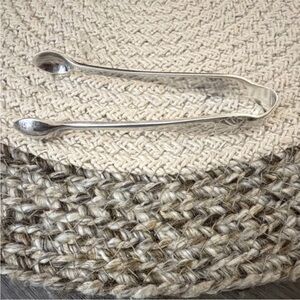 Georgian House Al Silver Sugar Tongs Made in England Antique
Collectible Elegant